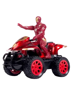 Red Iron Man RC Quad Bike For Kids Entertainment