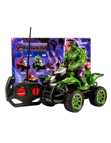 Hulk RC Car Big Wheeled Marvel Character Toy