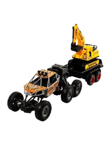 RC 6X4 Rescue Vehicle With Digger Conquer All Terrains