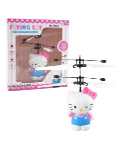 Hello Kitty Induction Copter Controlled By Hand