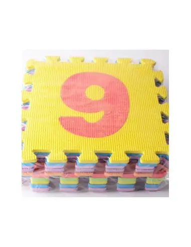 Join Numbers To Form A Colourful Play Mat