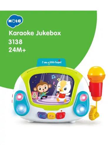 HOLA Karaoke Jukebox 3138 With Microphone