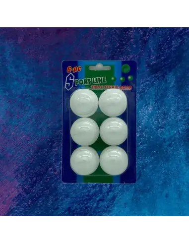 Sports Line Table Tennis Balls 6 Pieces