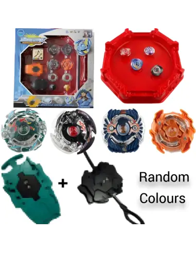 Beyblade BB807C Spinning Top 4D Set With Arena