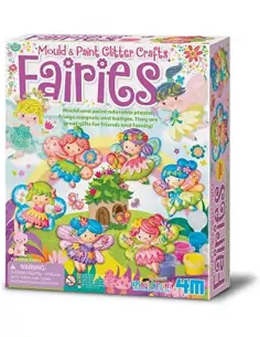 4M Mould And Paint Glitter Fairies 3524 Educational