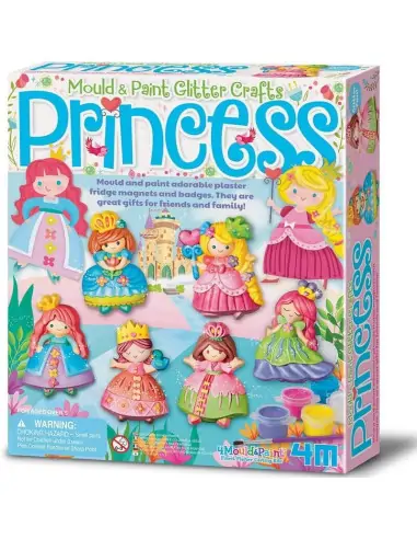 4M Mould N Paint Glitter Princess 3528 Educational