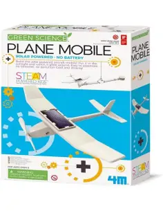 4M Plane Mobile Solar Powered Educational