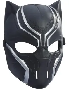 Black Panther Mask With Elasticated Strap