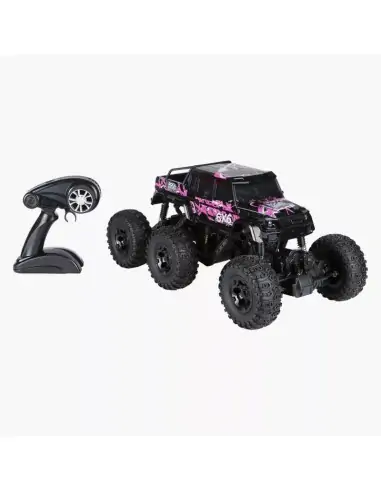 RC Rock Crawler Pink 6x6 Off Road Muscle Car