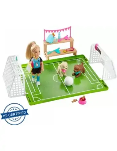 Barbie Chelsea Soccer Kids Playset