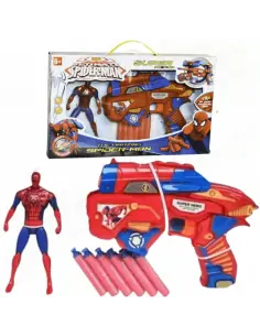 Spiderman Gun With Action Figure