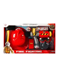 Fire Fighting Rescue Kit Kids Learning Playset