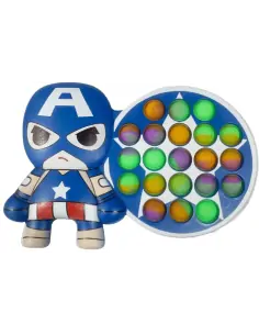 Eases Stress With The Help Of Captain America Pop-It.