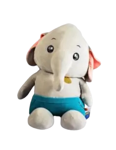 Soft And Cuddly 80cm Stuffed Elephant Toy