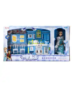 Snow Doll Kitchen Set With Music